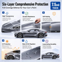 Film de Protection Peinture TPH 7,5 mil Rouleau avec Kit de Pose
