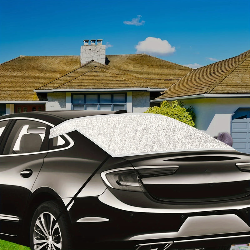Housse de Protection Lunette Arrière Voiture Anti-Neige 140 x 80 cm
