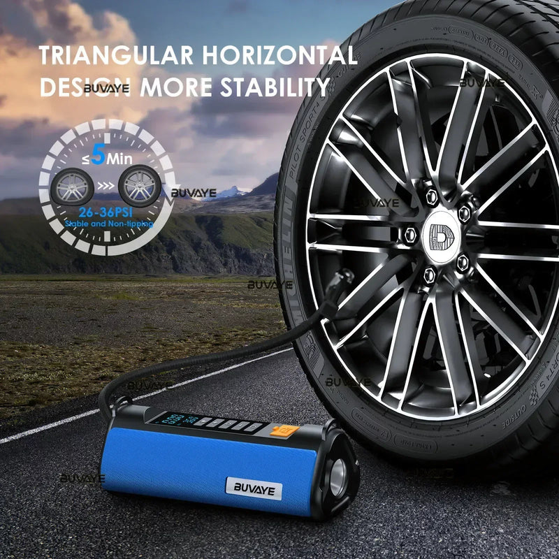 Booster de Batterie Voiture TS03 avec Compresseur d'Air et Lampe