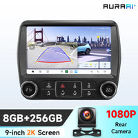 Autoradio Android Chevrolet Camaro 2010-2015 Écran 2K 9 pouces CarPlay Sans Fil ADAS 360