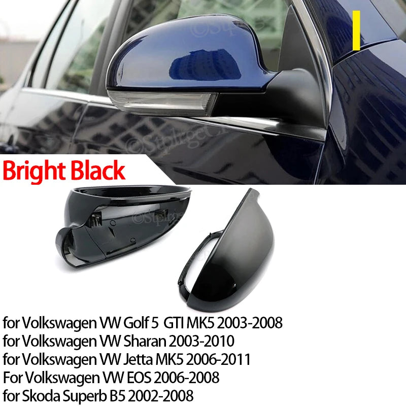 Coques Rétroviseur Volkswagen Golf 5 6 7 Passat CC Polo 6C