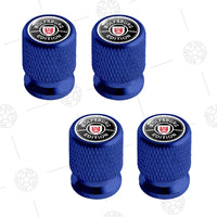 Bouchons de Valve Volkswagen Golf Polo Passat Aluminium Wolfsburg — vue de profil