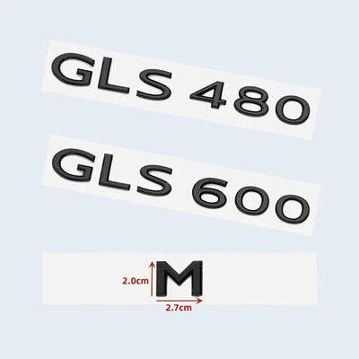 Autocollant Emblème Lettres Mercedes GLS Maybach X167