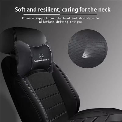Coussin Lombaire et Appuie-Tête Cuir Mercedes AMG W205