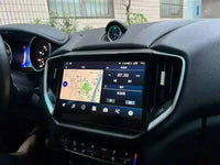 Autoradio Android Maserati Ghibli 2014-2020 Écran QLED 10 pouces CarPlay 4G Version Best GPS