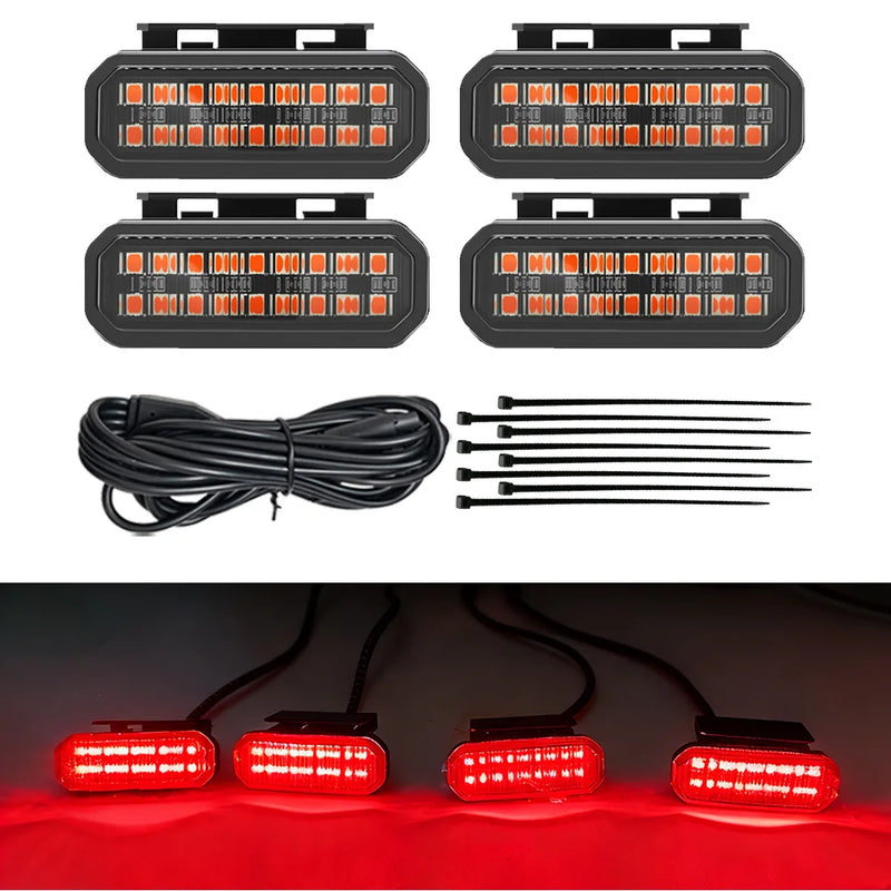 Feux de Calandre LED Nissan Frontier 4, 5 ou 8 Feux RGB ou Couleur