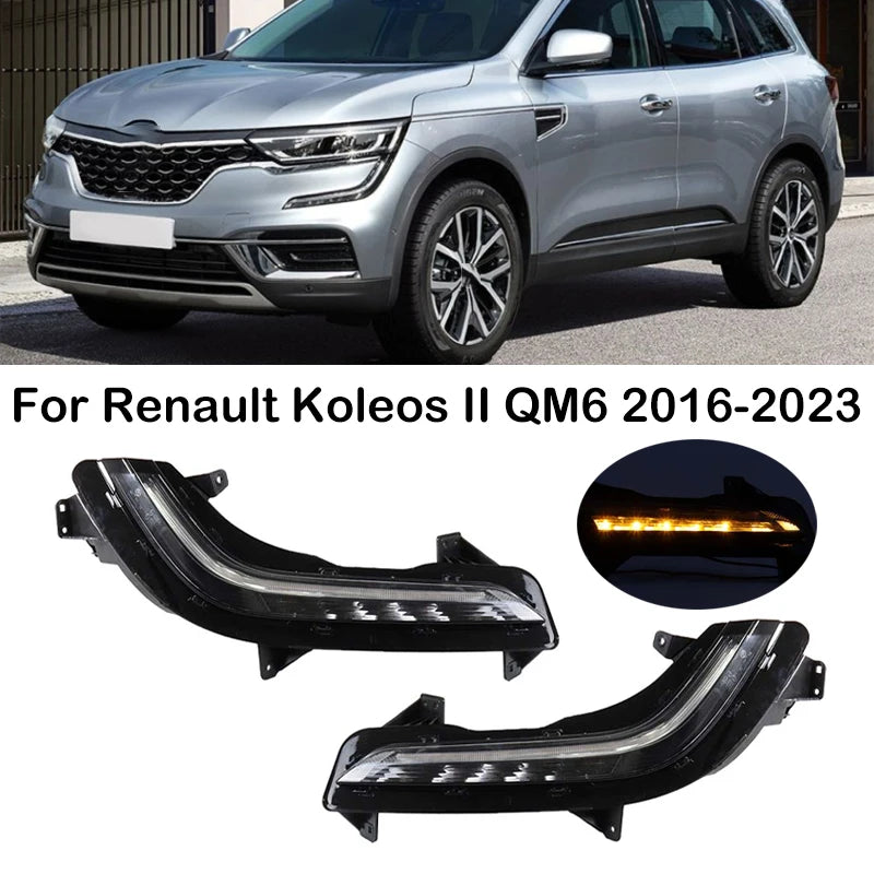 Feux de Jour DRL Renault Koleos 2 Samsung QM6 2016-2023
