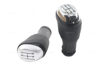 Pommeau de Levier de Vitesse Renault Clio 4 IV et Captur, Boîte Manuelle 5 Vitesses, Argent Brillant ou Mat, Réf. 328654134R