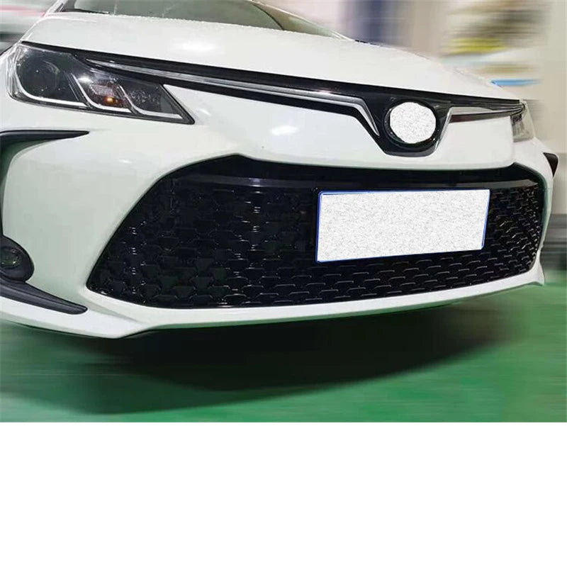 Calandre Toyota Corolla 2019-2023 Grille Inférieure Avant Noire Nid d'Abeille en ABS