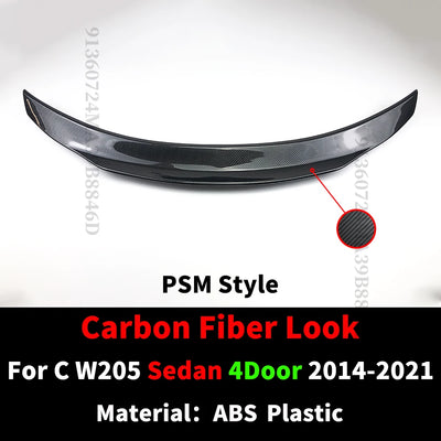 Becquet Diffuseur Mercedes Classe C W205 C63 AMG