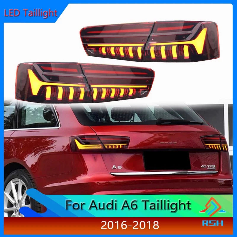 Feux Arrière LED Audi A6 C7PA 2016-2018 Plug and Play