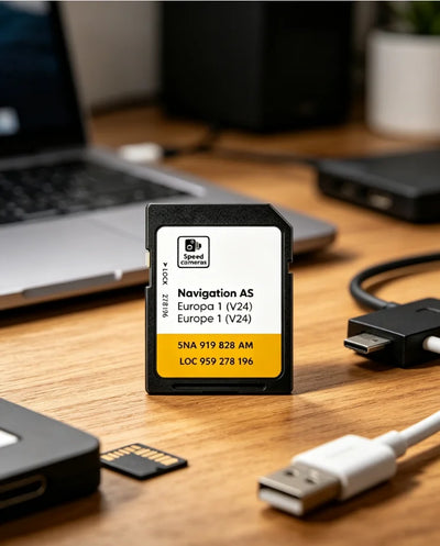Carte SD Navigation Volkswagen Discover Media Europe 32 Go