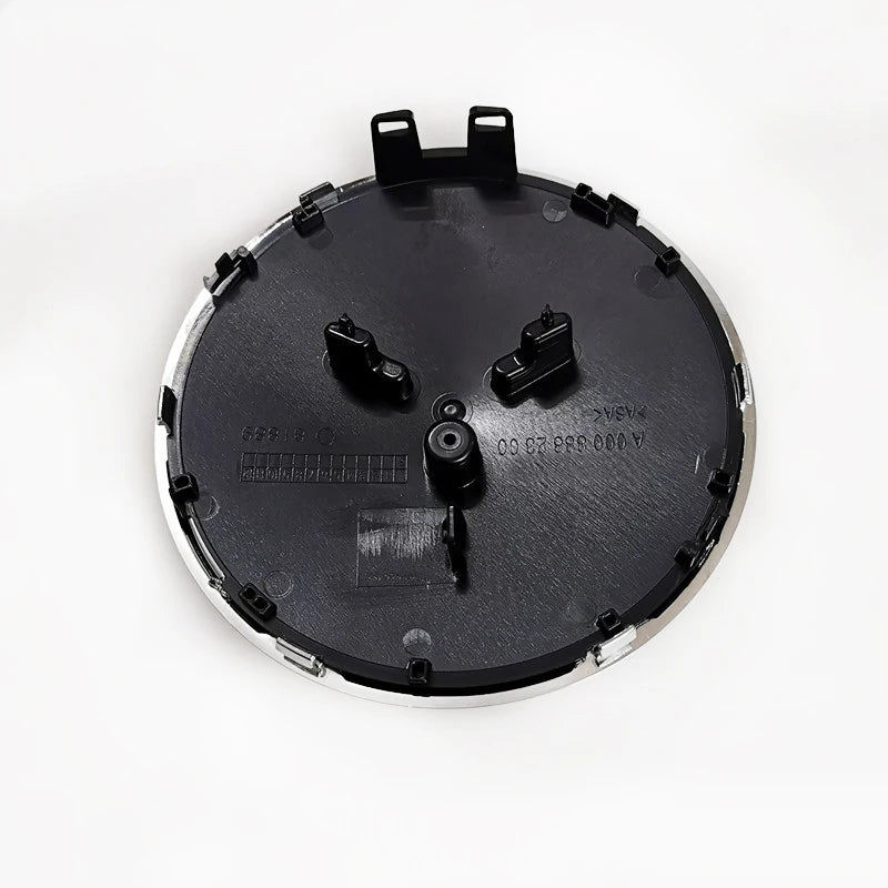 Étoile de Calandre Mercedes Classe C W206 2022-2024, 18,5 cm avec Support Radar, Noir ou Argent, A0008882300