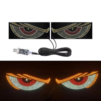 Écran LED Pixel Œil du Diable USB Voiture