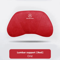 Appuie-Tête Daim Mercedes AMG W205 C300 GLA GLB — détail du support