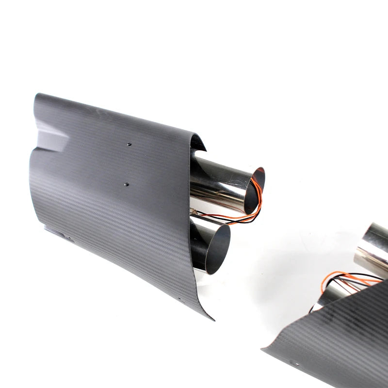 Embout d'Échappement LED Carbone Mercedes Classe G G63 G500 — détail de finition