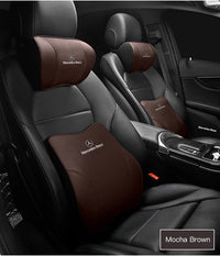 Appuie-Tête Logo AMG Mercedes W205 W213 W223 — détail de finition