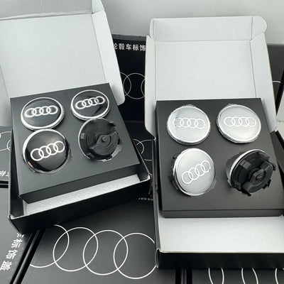 Cache-Moyeux Flottants Audi A3 A4 A6 (Kit 4 Pièces)