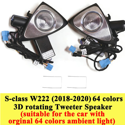 Tweeter Rotatif 3D Lumière d'Ambiance Mercedes Classe C E S