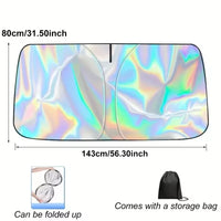 Pare-Soleil Pare-Brise Toyota Yaris 2018-2025 Isolation Thermique Pliable Anti-UV