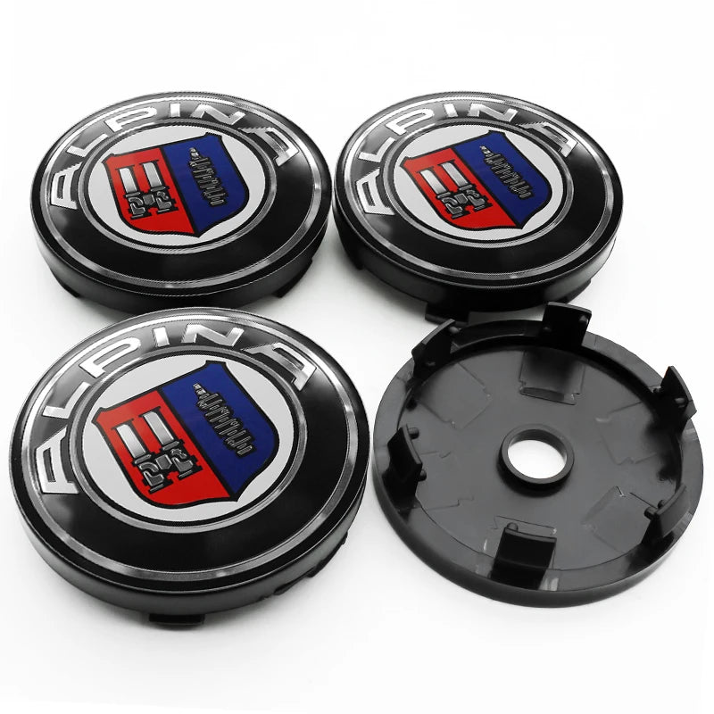 Cache-Moyeux BMW E90 F30 F10 X1 X5 56mm 60mm — détail de fixation