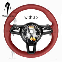 Carbonlenkrad kompatibel mit Porsche 911 718 Macan Boxster Cayenne Panamera 911.2 Cayman Taycan 996 997 987 918 997 991