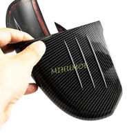 Coques de Rétroviseur BYD Atto 3, Seal U, Sealion 5 et 6, Song Plus 2022-2026 Aspect Carbone à Ailettes, Paire