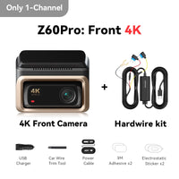 Dashcam DDPAI Z60 Pro 4K 3-Channel GPS