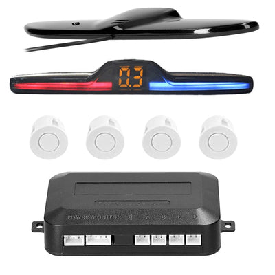 Radar de Recul YASOKRO 4 Capteurs LED Couleur
