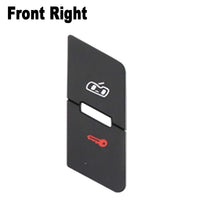Cache-Boutons de Verrouillage de Porte Audi A6 C6 S6 RS6 — détail du support