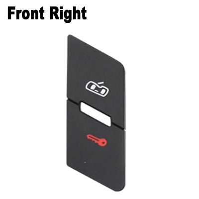 Cache-Boutons de Verrouillage de Porte Audi A6 C6 S6 RS6