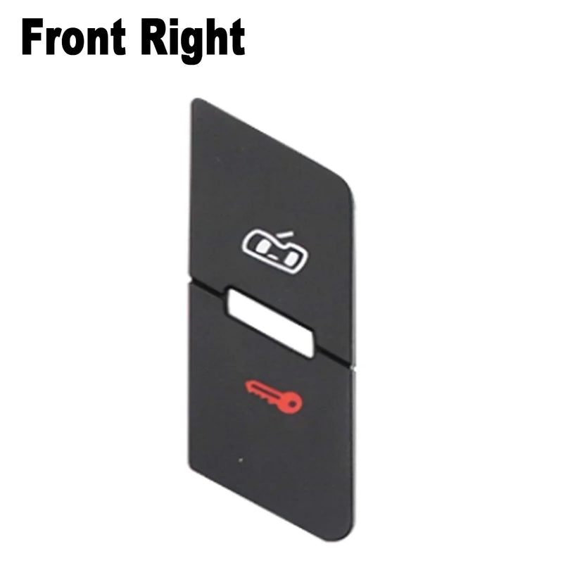 Cache-Boutons de Verrouillage de Porte Audi A6 C6 S6 RS6 — détail du support