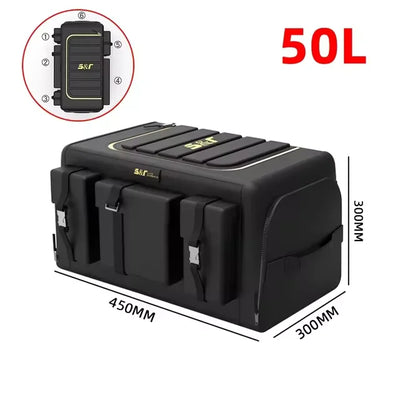 Boîte de Rangement de Coffre Voiture Pliable 70 L