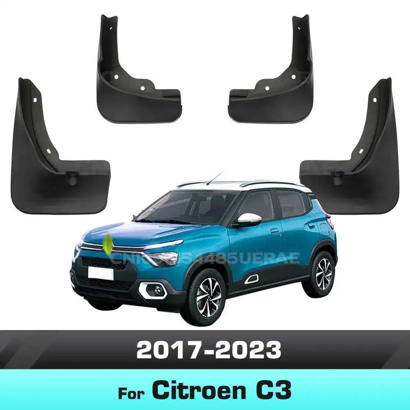 Garde-Boue Citroën C3 Aircross 2017-2023 Bavettes 4 Pièces