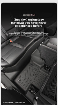 Tapis de Sol TPE Volvo XC60 2009-2026 T8 PHEV Conduite à Gauche Simple ou Double Couche Protection des Seuils
