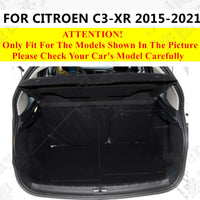 Tapis de Coffre Citroën C4 C-Quatre Picasso Aircross C5 Aircross C5 X C6 C3-XR C-Elysée Sur Mesure Doublure Arrière