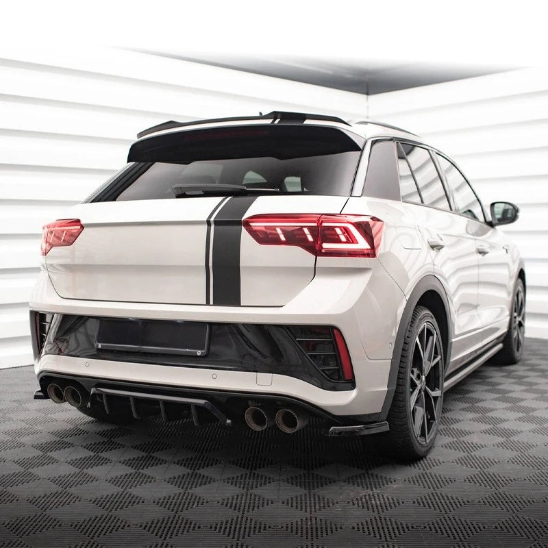 Diffuseur Arrière Style MAX Volkswagen T-Roc R-Line et R Noir Brillant