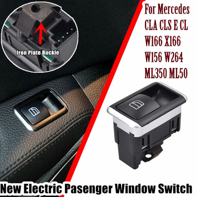Bouton Lève-Vitre Passager Mercedes W204 W212 W176 A2049058102