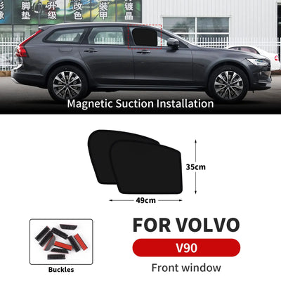 Pare-Soleil Magnétiques Vitres Volvo XC40 et V90 2018-2023