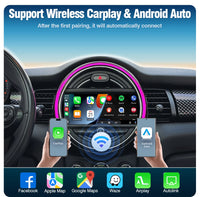 Boîtier CarPlay Sans Fil Android Auto Mini Cooper R55 R56 R57 R58 R60 R61 F54 F55 F56 Clubman Countryman