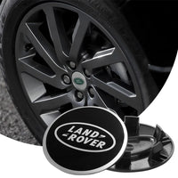 Cache-Moyeux Land Rover Range Rover Sport Discovery 62mm — vue arrière