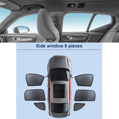 Pare-Soleil Maille Volvo EX40 XC40 Recharge 2024-2025