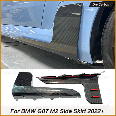 Jupes Latérales Carbone BMW M2 G87 depuis 2022