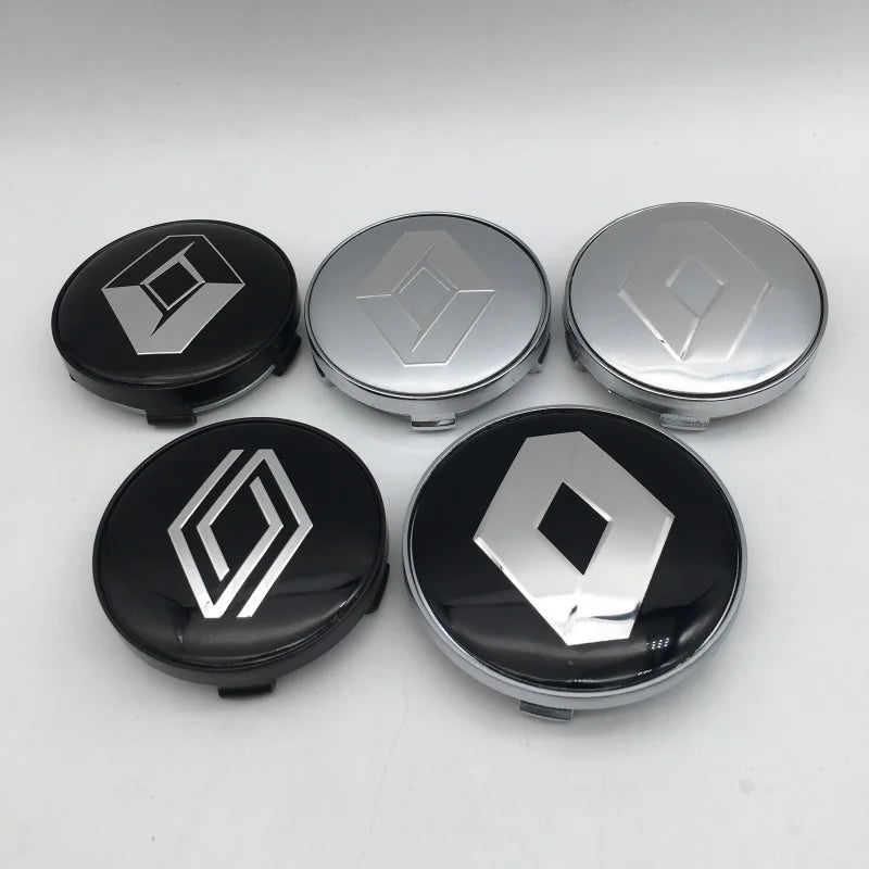 Emblèmes Cache-Moyeux 3D 56mm 60mm 68mm 4 Pièces