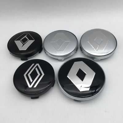 Emblèmes Cache-Moyeux 3D 56mm 60mm 68mm 4 Pièces