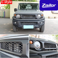 Calandre Avant Suzuki Jimny JB64 JB74 en ABS Style Tout-Terrain Grille en Maille 4 Modèles A B C D