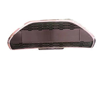 Calandre Peugeot 208 2014-2023 Grille Centrale de Pare-Chocs Avant avec Cadre Chromé, ABS