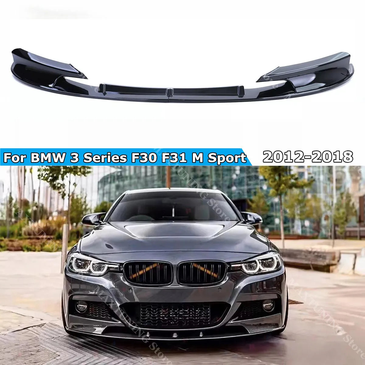Lame Pare-Chocs Avant BMW Série 3 F30 F31 M Sport 2012-2018