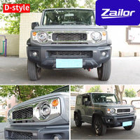 Calandre Avant Suzuki Jimny JB64 JB74 en ABS Style Tout-Terrain Grille en Maille 4 Modèles A B C D