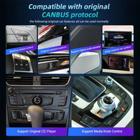 Autoradio Android 14 Audi A6 C6 Q7 2005-2015 CarPlay